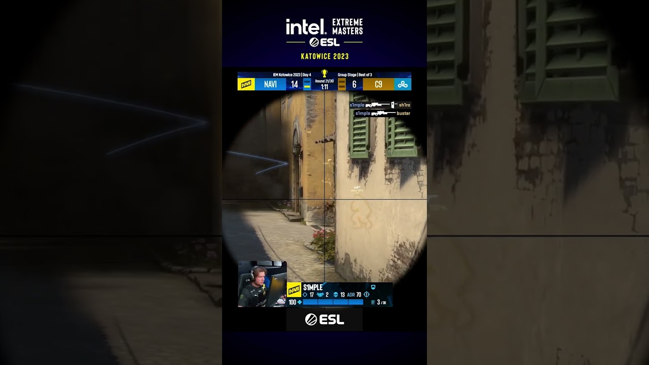 S1mple's AWP Skills Are Unstoppable 🎯