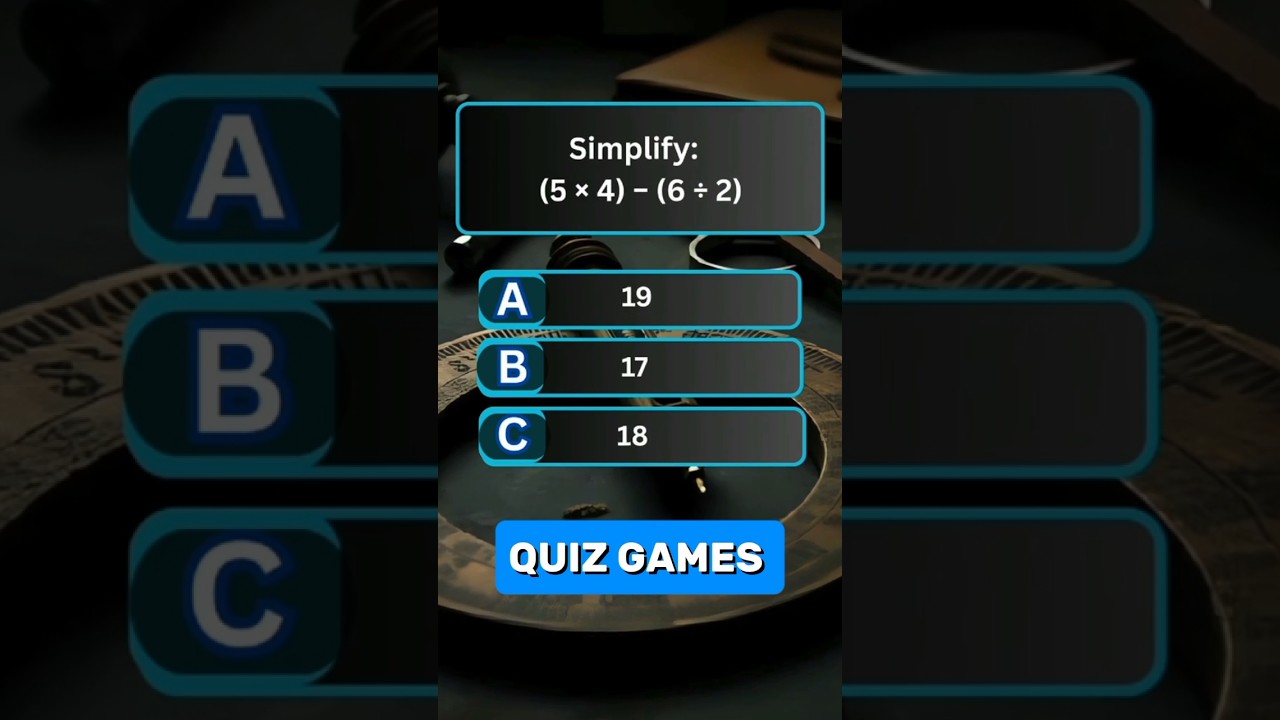 Can You Solve This Fun Math Trivia? 🧠