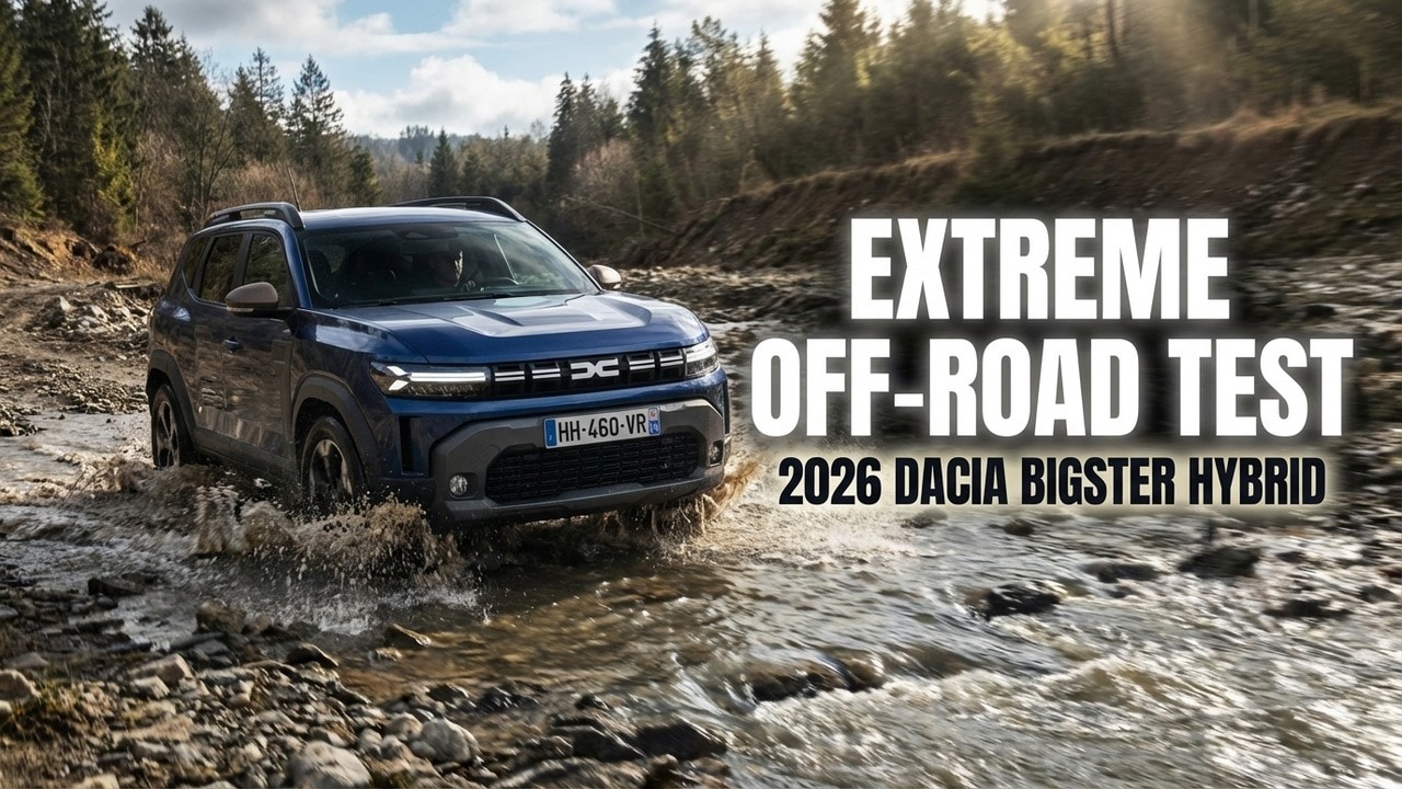 2026 Dacia Bigster Hybrid-G 150 4x4 β Extreme Off-Road Driving Test!