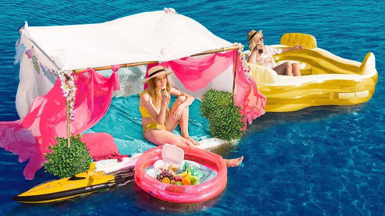 Cara Membuat Kemah di Atas Air 🛶