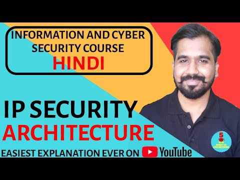 IP Security Architecture ll Information and Cyber Security Course Explained in Hindi