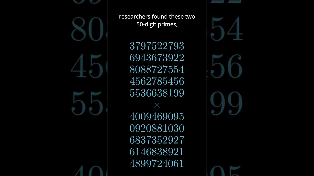 The Secret Primes That Led to a Computer's Destruction 🔒