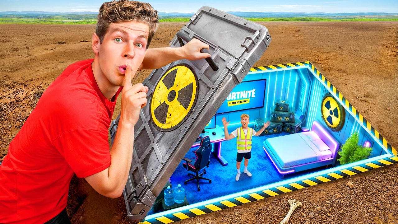 Hidden Survival Bunker Built to Escape a Bounty Hunter! 💥