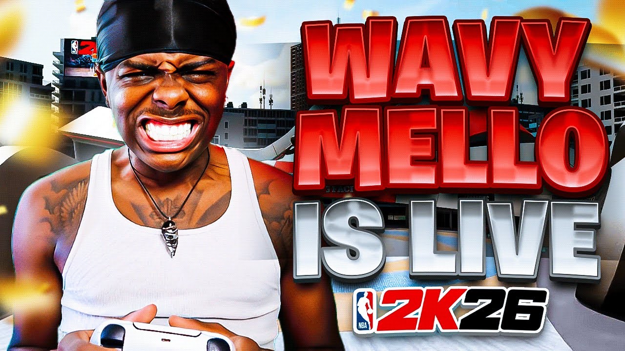 Wavy Mello Live! Top NBA 2K26 Guard Build & Jumpshot β‘