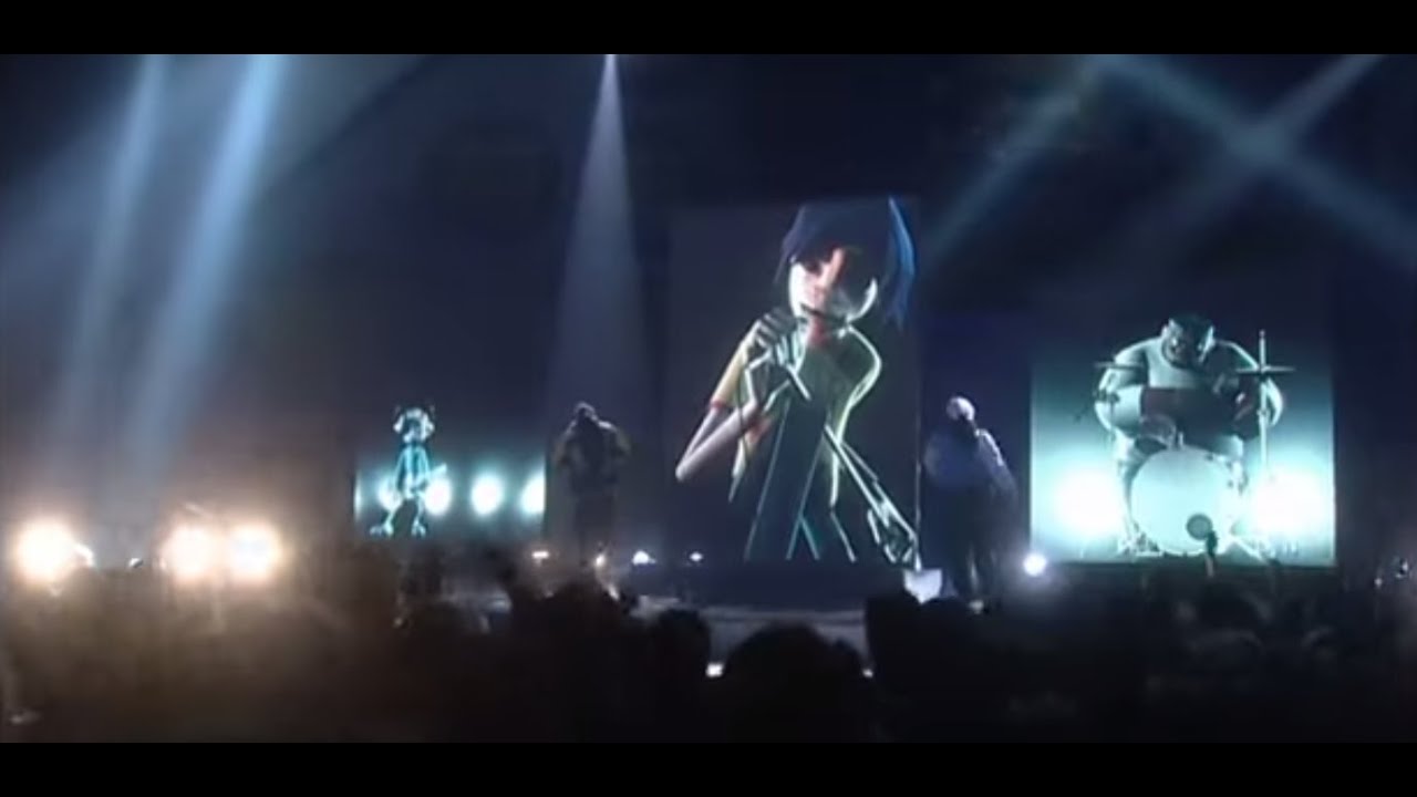Gorillaz - Clint Eastwood Live at BRITs 🎤