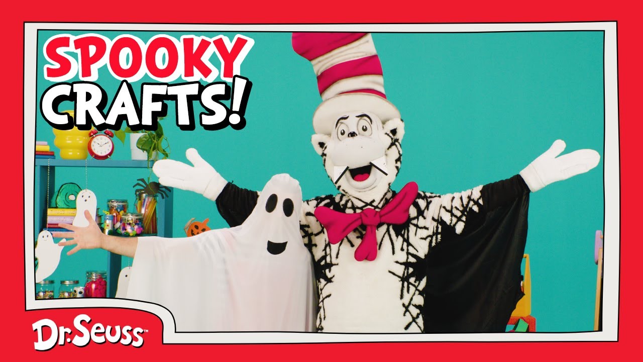 Creepy Homemade Crafts with Cat in the Hat 🎃