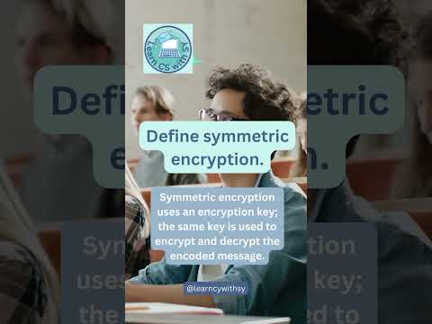 symmetric #Symmetric #encryption #olevels #igcse