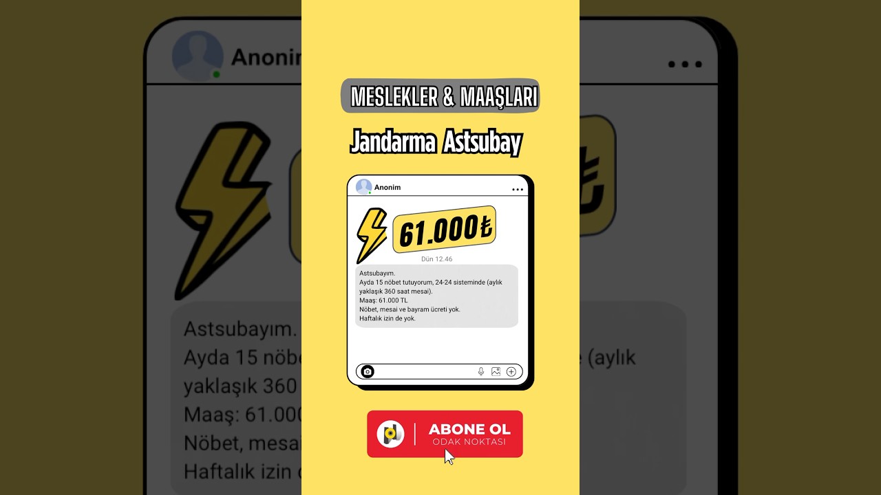 Astsubay Maaşı ve Meslek Bilgileri 💼