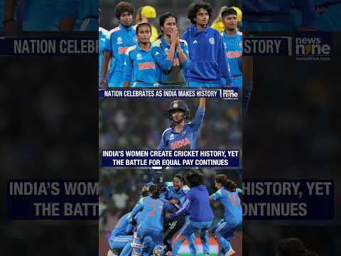 Team India Stuns Australia! | Historic 341-Run Chase in Women’s World Cup Semi | News9