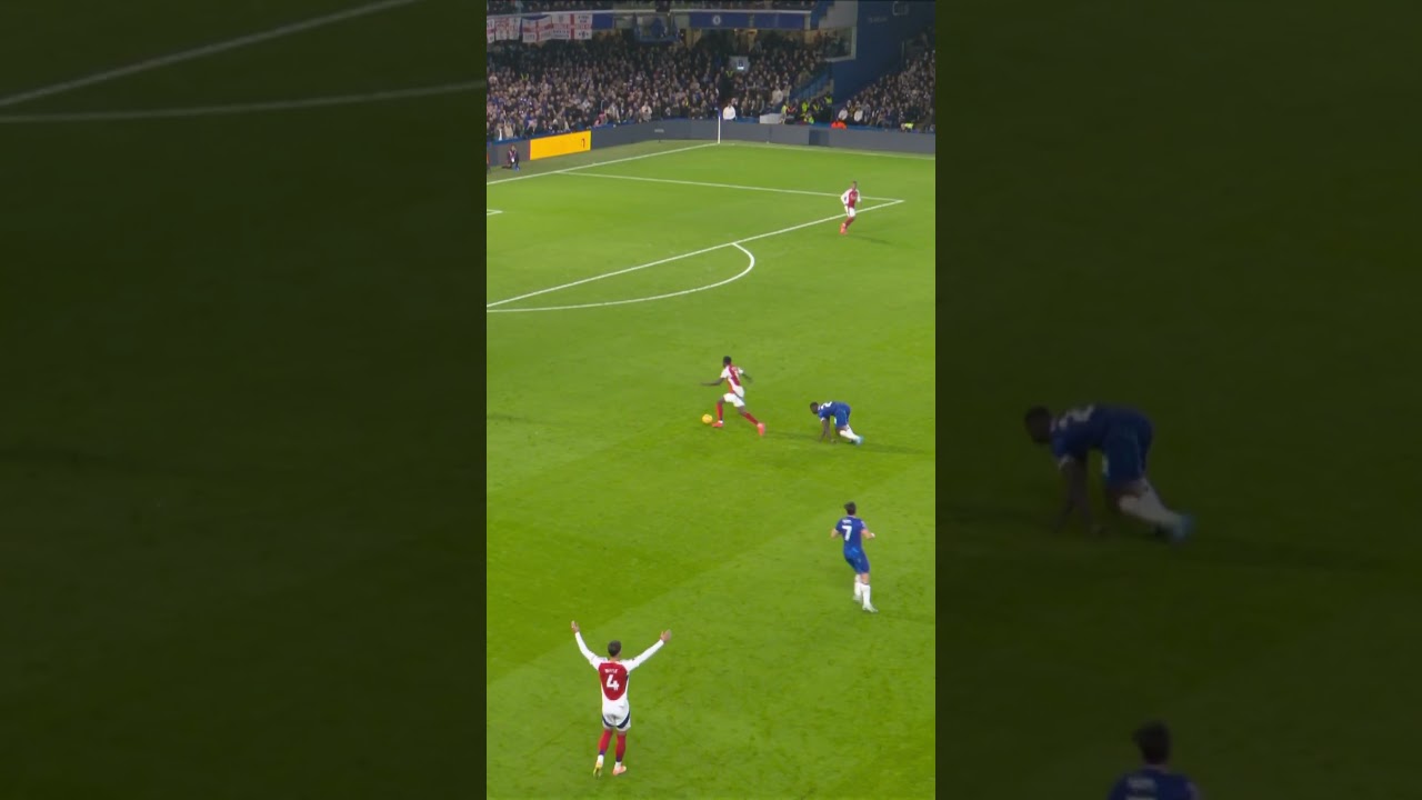 Partey's Brilliant Skill vs Chelsea ⚽