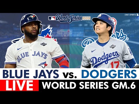 Dodgers vs. Blue Jays World Series Game 6 Live Streaming Scoreboard, Free Play-By-Play & Highlights