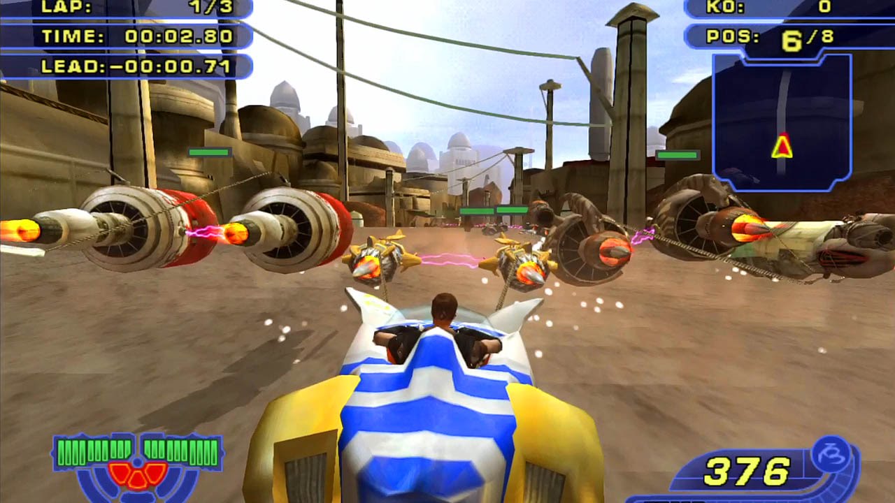 Star Wars Racer Revenge PS4 Gameplay in 1080p 🎮