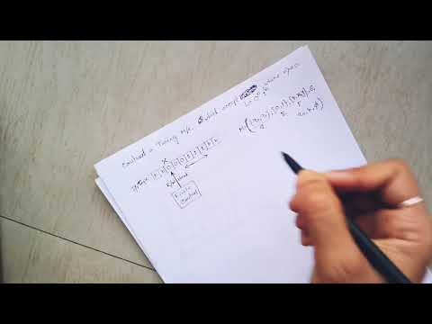 Turing machine Problem Solve Part 1