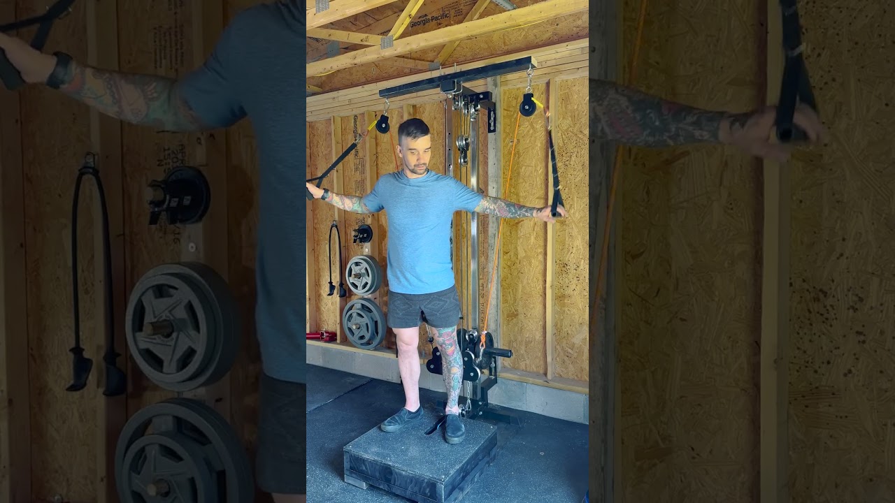 Cable Flies on Titan Fitness Wall Pulley 🏋️‍♂️