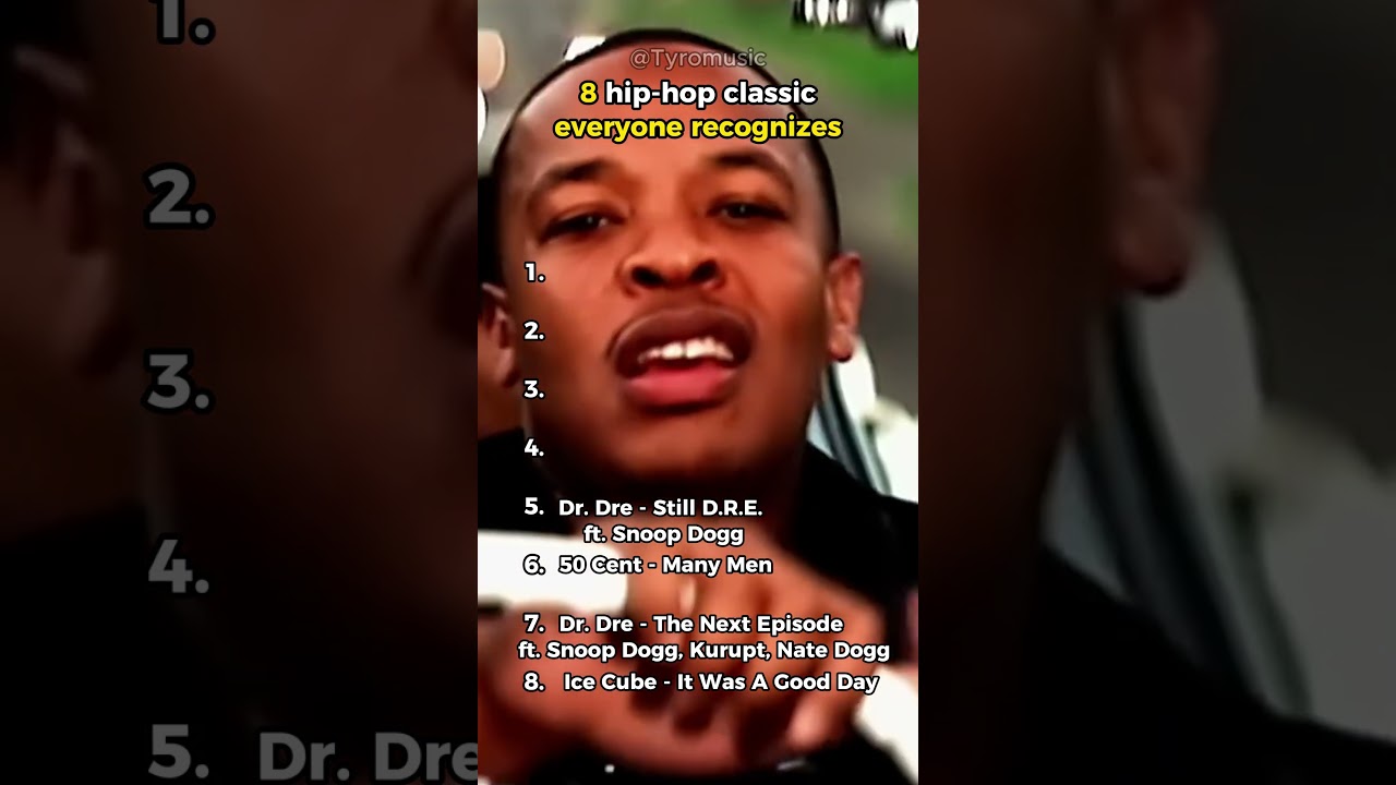 8 Hip-Hop Classics Everyone Still Recognizes 🎤