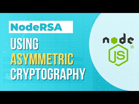 RSA - Using asymmetric key cryptography with node.js (Public key cryptography)