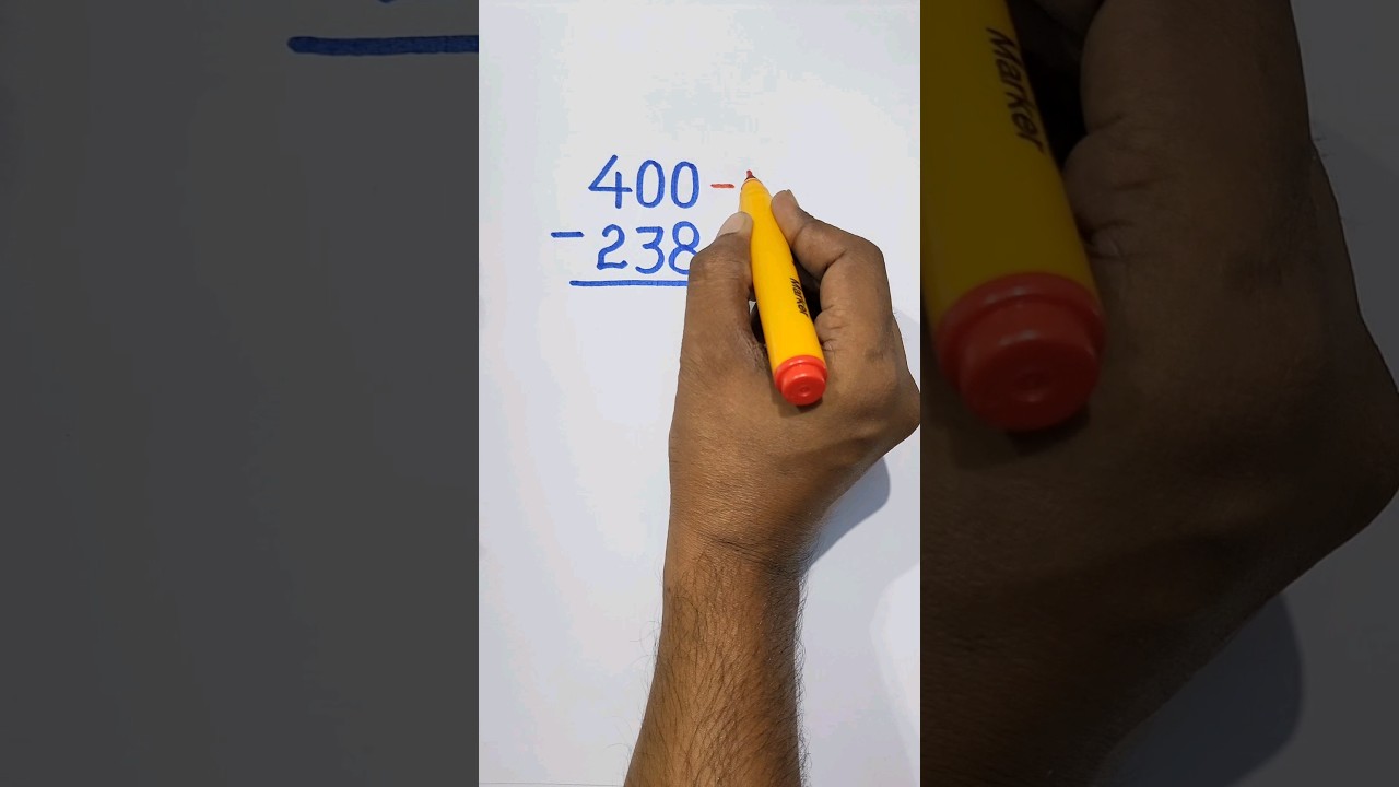 Mind-Blowing Subtraction Trick Using Vedic Maths! ✨