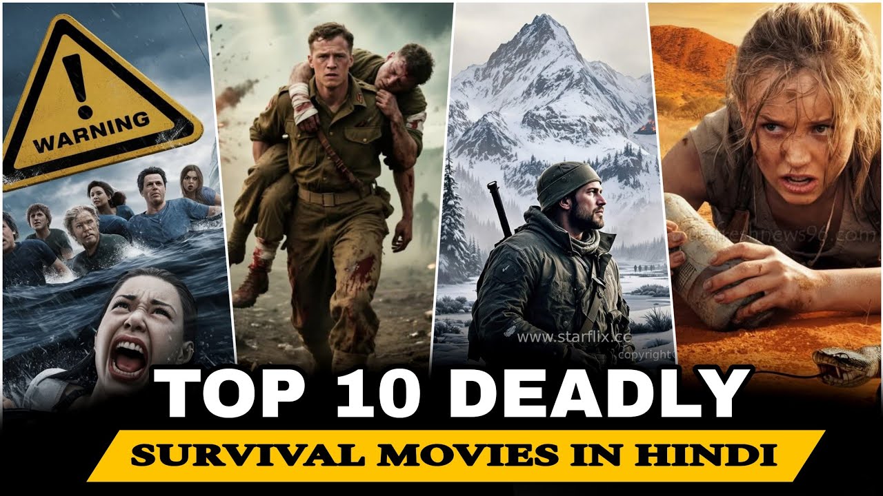 Top 10 Hindi Survival Movies of 2025 | Must-Watch Thrillers on Netflix & Prime 🎬