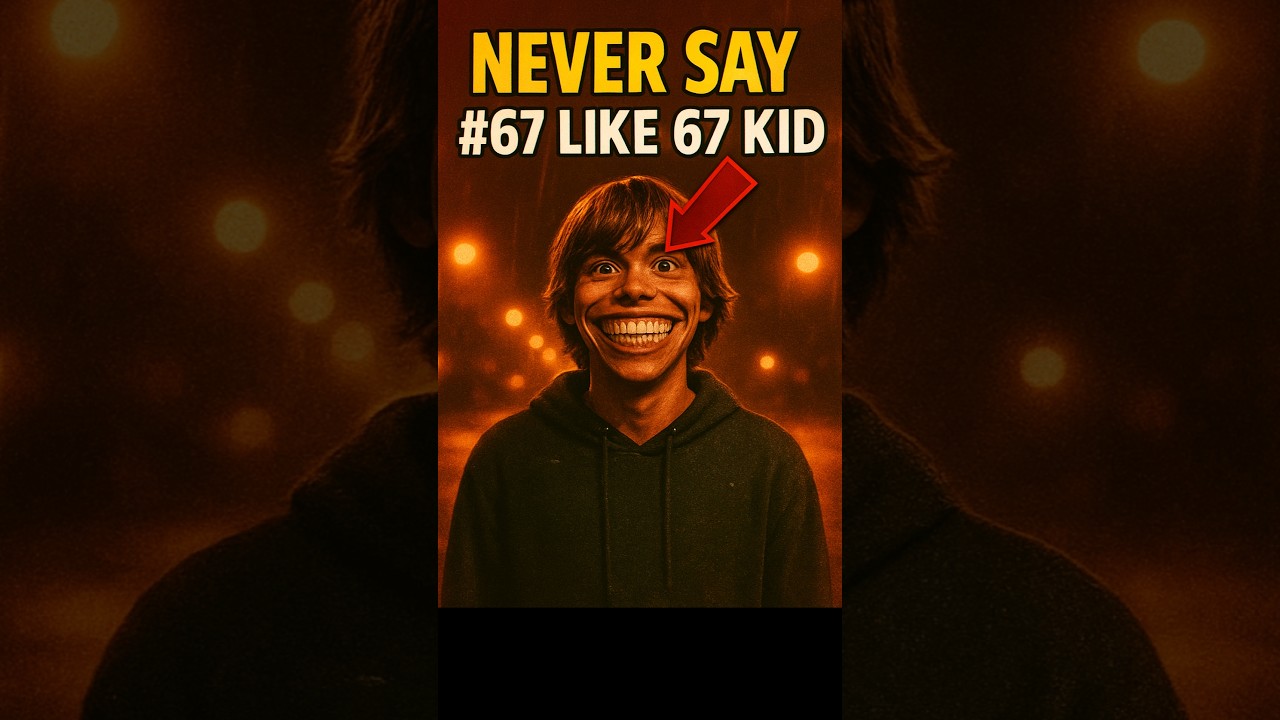Never Refer to '67' as 'the 67 Kid'