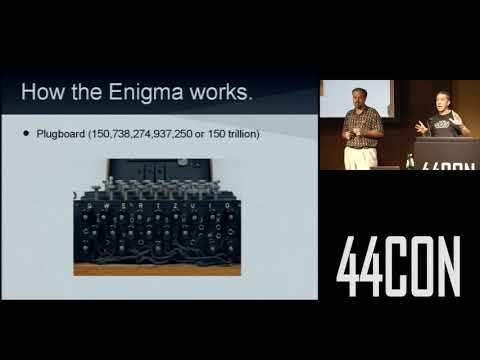 Cryptanalysis Of The Enigma Machine Robert Weiss & Ben Gatti at 44CON 2012