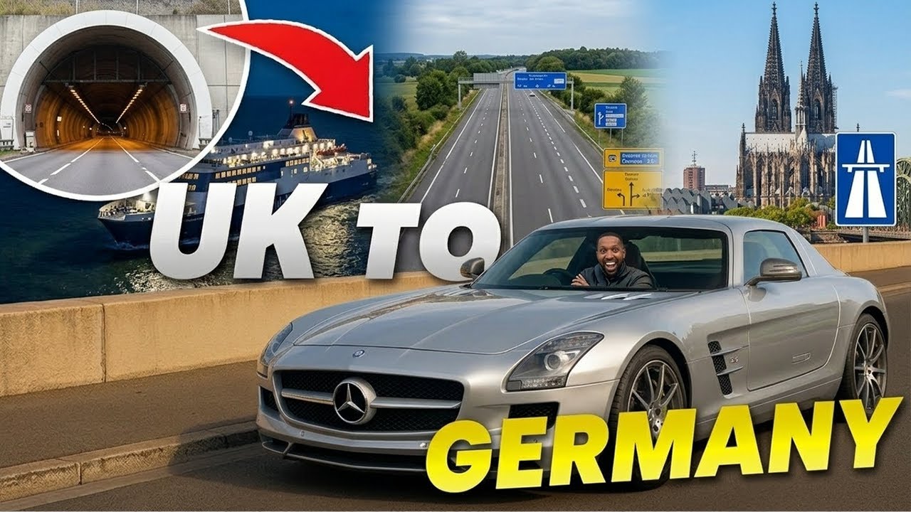 Driving My Mercedes SLS Through 4 Countries In 48Hrs