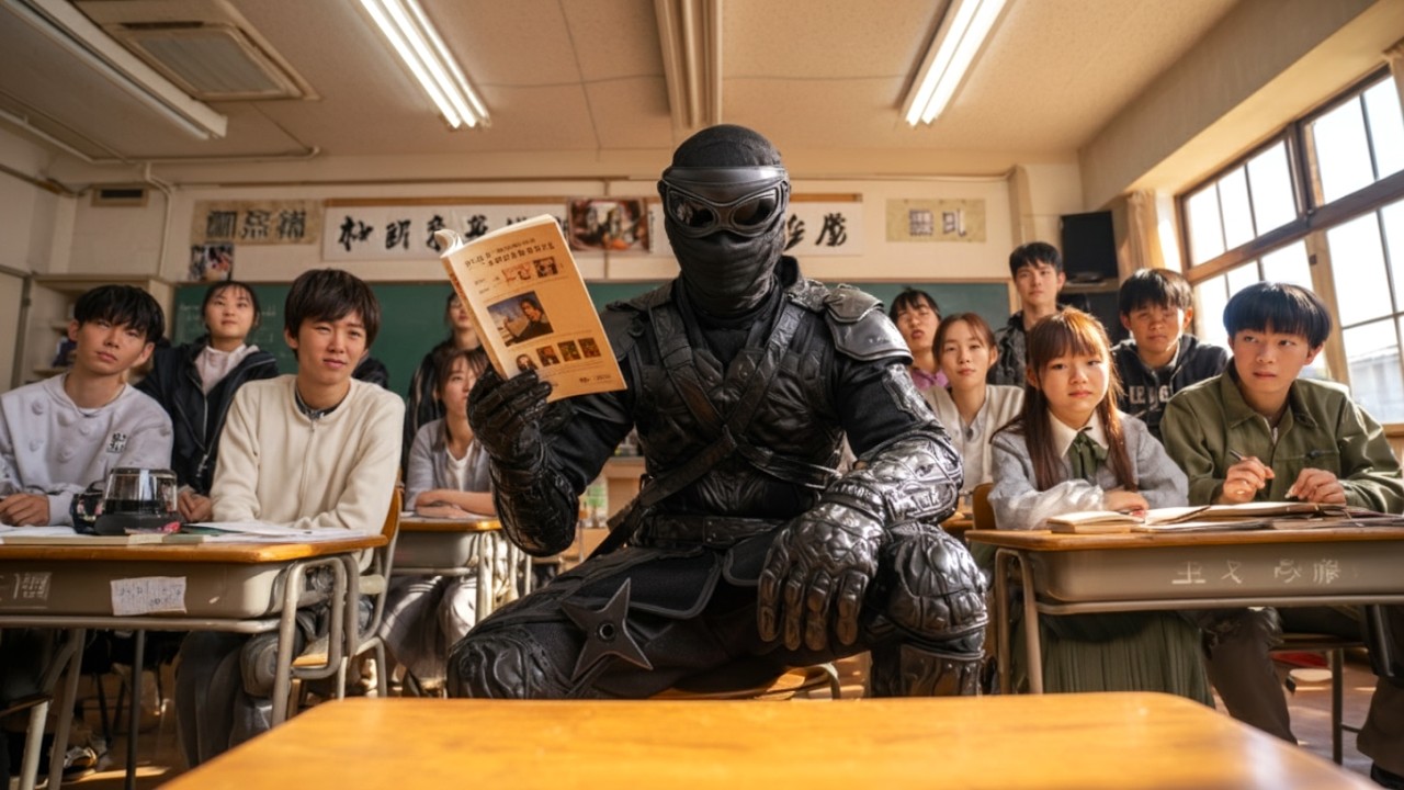 Ninja in School: A Modern Japan Tale 🎥