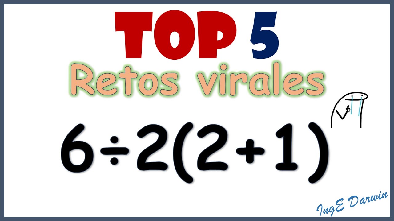 TOP 5 Los 5 Retos Matemáticos Más Virales de 2024: ¡El Número 1 Sorprendió al 90%! 🔢