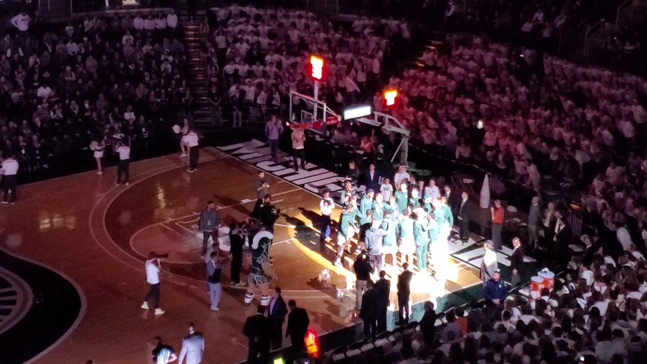 Michigan State vs Binghamton Lineup (Nov 10, 2019)