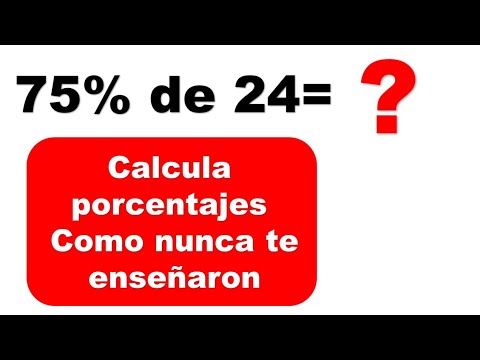 Truco fácil para calcular porcentajes 📊