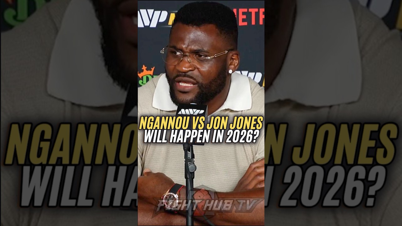 Ngannou REVEALS how Jon Jones fight can get made!