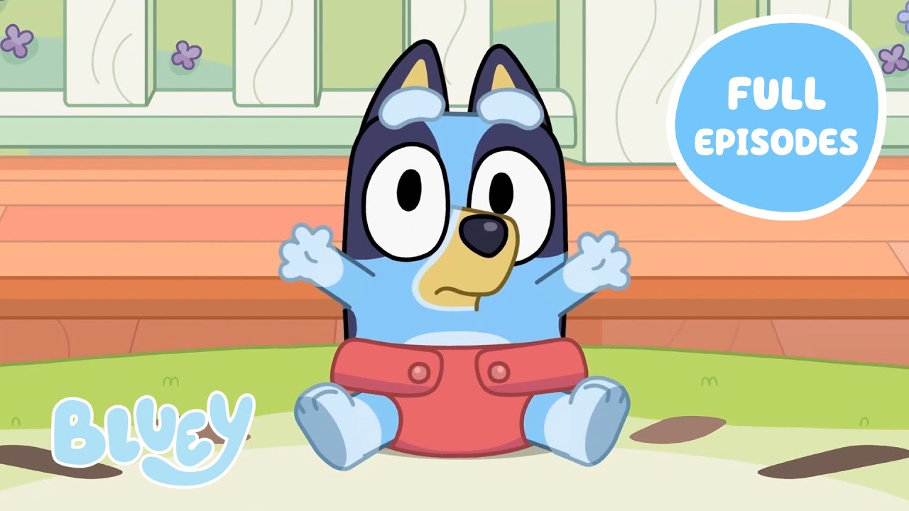 Heeler Family Adventures 💙🧡 | Full Episodes of Bluey: Baby Race, Asparagus & More!