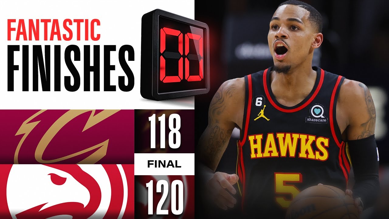Epic Finale! Cavaliers vs Hawks | Must-See Ending (2:27) | March 28, 2023 🏀