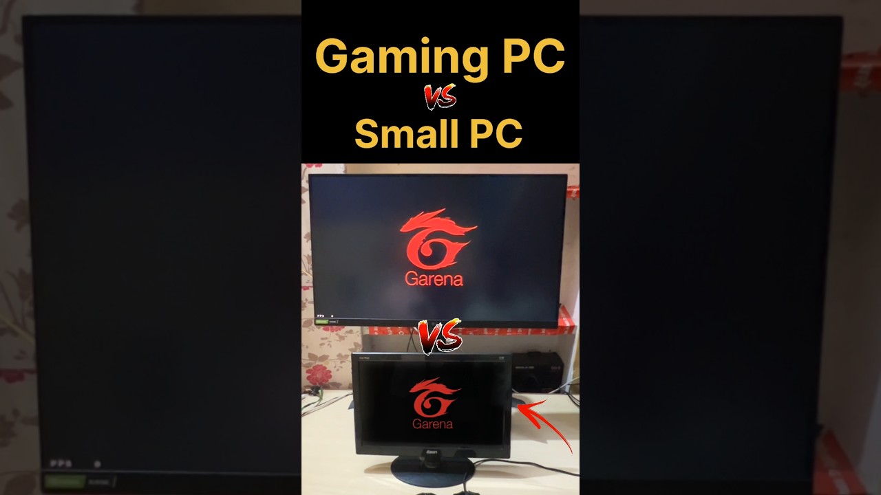 Gaming PC vs Small PC: Free Fire Speed Test! 🚀