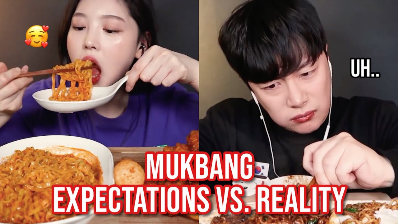 Mukbang Expectations vs. Reality 🍽️ | Hilarious Truths Revealed
