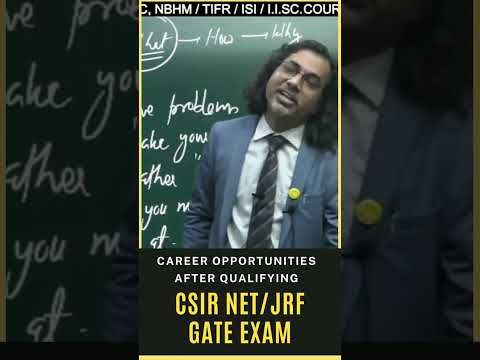 What are the Career options after Qualifying NET or GATE Exam ? | CSIR NET Maths | GATE Maths