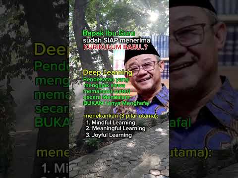 Deep learning kurikulum baru 2025 #deeplearning #ppg2025 #sertifikasiguru