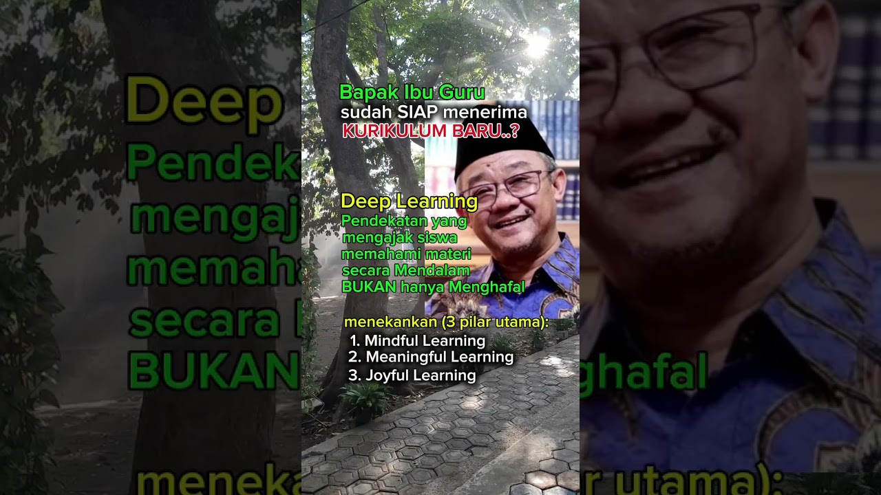 Kurikulum Deep Learning Baru 2025: Peluang Sertifikasi Guru dan Pengembangan Kompetensi 🚀