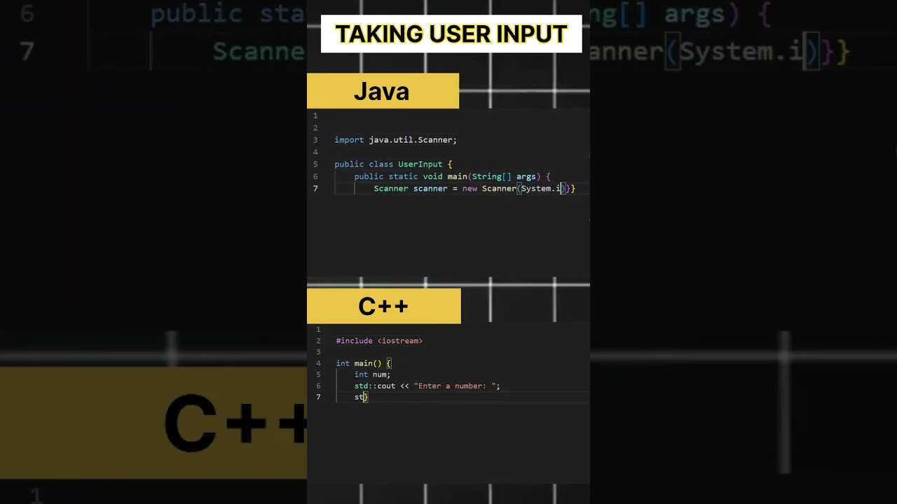 C++ vs Java: How to Handle User Input Effectively in Both Languages 🖥️
