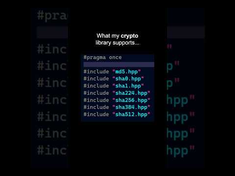 I wrote a cryptography library from scratch in C++