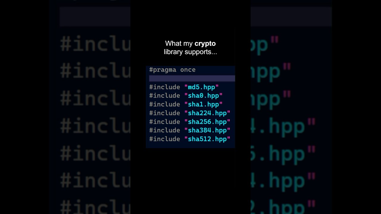 Discover My Custom C++ Cryptography Library 🔐