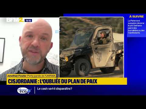 “La situation en Cisjordanie est très, très grave” Jonathan Fowler de l'UNRWA, sur BFM2
