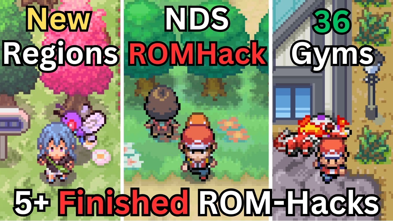 Top Pokémon ROM Hacks & Fan Games (Oct 2025) 🎮