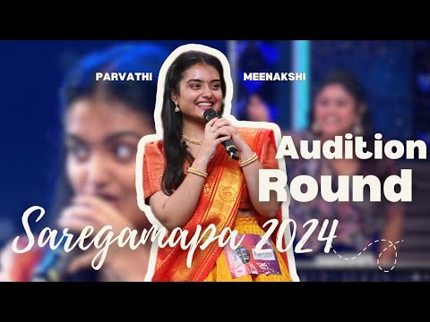 Parvathi Meenakshi's Saregamapa 2024 Audition 🎤