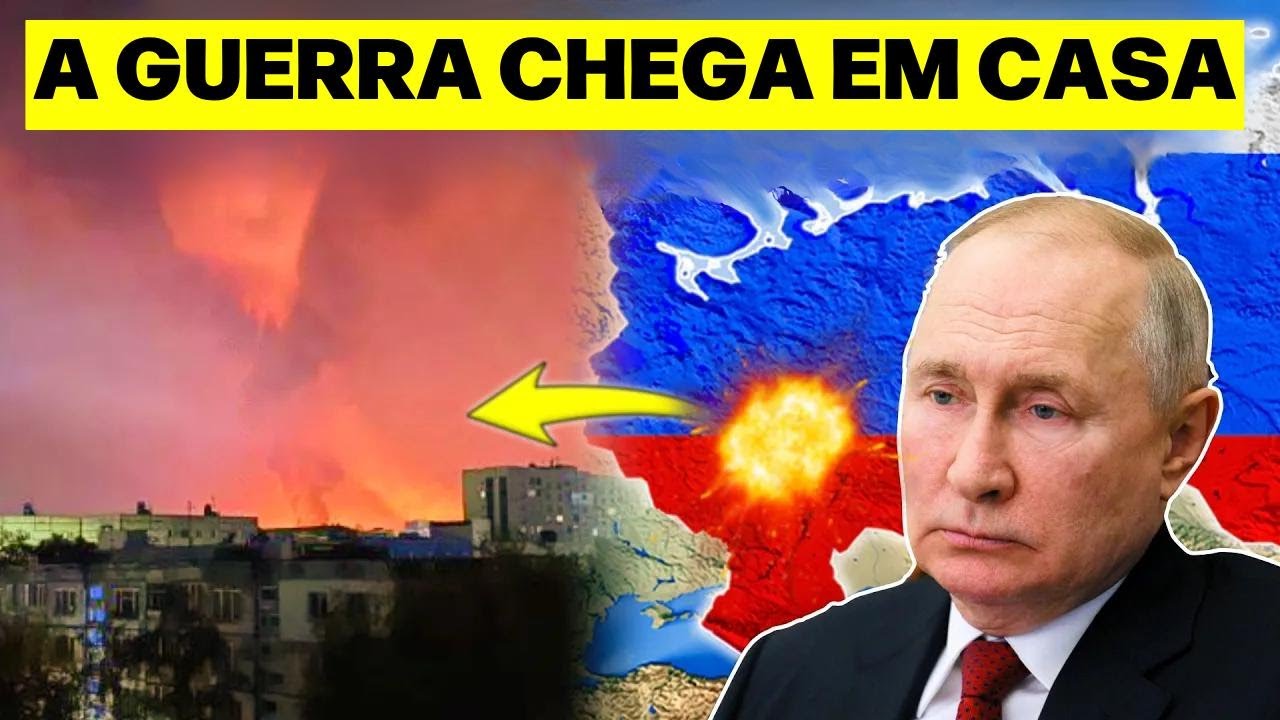 Ucrânia transforma o curso da guerra e coloca a Rússia em crise de combustível 🚨