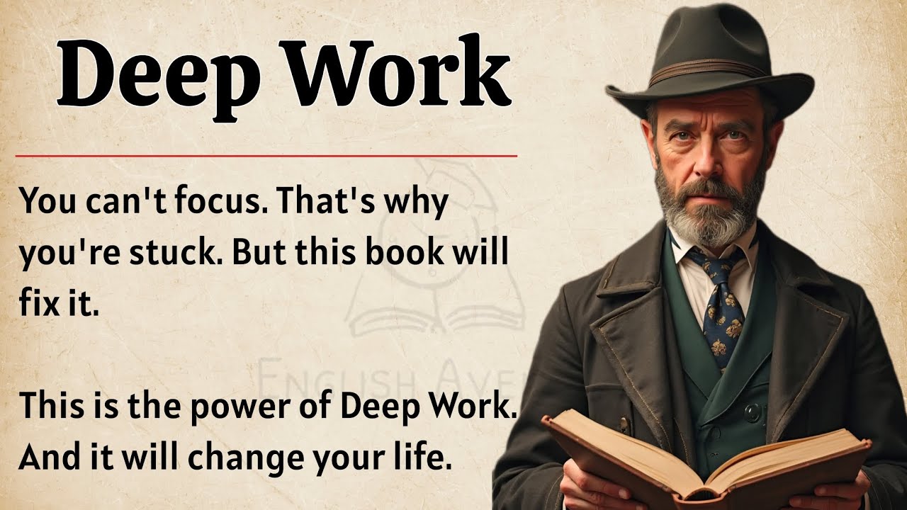 Deep Work: Book Summary for English Learning | Improve Fluency with Graded Reader