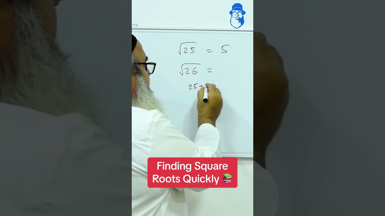 Master Fast Square Roots with This Simple Technique! ⚡