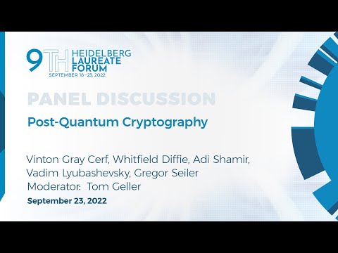 Panel Discussion: Post-Quantum Cryptography | September 23