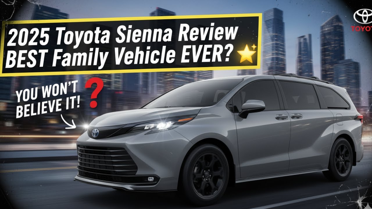 2025 Toyota Sienna Review: Is This the Best Family Vehicle Ever?