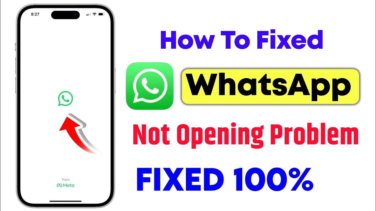 Fix WhatsApp Not Opening on iPhone 📱
