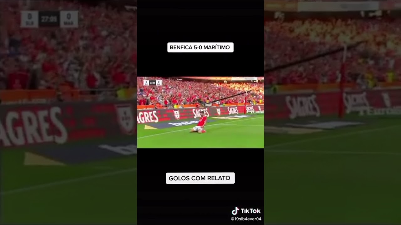 Assista ao Jogo Benfica vs Marítimo ao Vivo ⚽